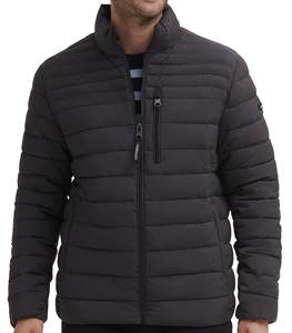 Manteau personnalisé Vestes en duvet mince pour hommes Bomber matelassé Veste rembourrée d'hiver en polyester Veste matelassée Veste matelassée - Product Image 6