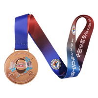 Volleyball Football Softball Sports Trophée Avec Des Rubans De Cou En Vrac Récompense Médailles Jeu Divers Styles Party Favors Prix Prix Cadeau