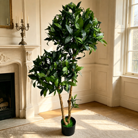 Vente en gros de fleurs décoratives, couronnes et plantes artificielles, arbre de laurier artificiel, bonsaï, aménagement paysager commercial, décoration de restaurant, patio, maison