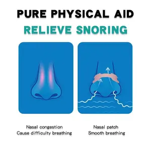 いびき軽減鼻拡張器呼吸強化いびき防止鼻石膏睡眠改善鼻ストリップ
