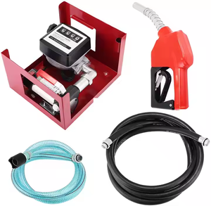 12V24V 220V Ensemble de pompe de transfert de carburant portable Pompe à engrenages à huile électrique OEM Petite pompe à engrenages à huile pour bloc d'alimentation 550W, électrique - Product Image 2