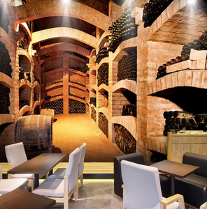 Weinkeller Fass <span class=keywords><strong>3dwall</strong></span> Papiere Dekor Tapete Wandbild Bar Restaurant Dekor - Product Image 5