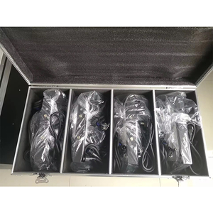 4Pcs 2X100W 200W Rgbw 4In1 Outdoor Waterproof Ip65 Led Cob Blinder <span class=keywords><strong>Light</strong></span> With Flight Case - Product Image 3