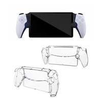 Transparente Vollschutz-Schutzhülle Stoßfeste PC-Gaming-Konsolen-Controller-Hülle Waschbare Abdeckung für Playstation Portal