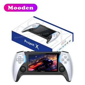 D Project X Consola de juegos portátil Pantalla de 4,3 pulgadas Reproductor de videojuegos clásico