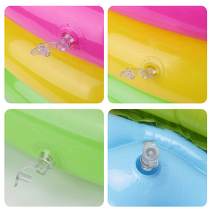 Piscina Inflable Infantil de 3 Anillos con Bloques de Color para Uso en Interiores y Exteriores - Product Image 5