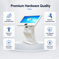 Sistema Inalámbrico de Gestión de Colas con Terminal Interactivo HAUMR, Pantalla Táctil de 32 Pulgadas, Solución de Gestión de Filas para Hospitales y Bancos