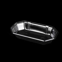 Barquette en plastique PET jetable personnalisée pour aliments frais, fruits, légumes et viandes congelés, de qualité alimentaire, pour supermarchés