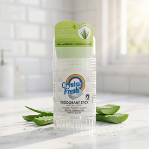 CRYSTAL FRESH Déodorant naturel en barre pour hommes à l'aloe vera 120g (TUN-PA120) - Product Image 1