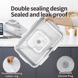 Contenitore per Snack Portatile in Acciaio Inox 304 con Scomparti, Contenitori Ermetici per Alimenti, Adatti a Microonde e Lavastoviglie - Product Image 5