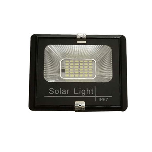 Projecteur LED Solaire 200W IP67 Étanche Extérieur 5000K Lumière du Jour Corps en Aluminium Semi-Encastré Éclairage de Jardin Certifié CE - Product Image 1