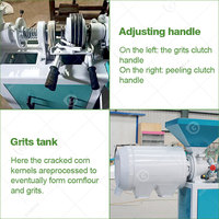 Machine de Moulin à Maïs Industrielle pour Gruaux et Semoule, Dégermination de Maïs, avec Prix Ouganda Tanzanie