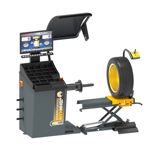JOHNHAM Écran LCD Équilibreur de roue de voiture avec verrouillage manuel avec lève-roue JWB680 + JWL80 - Product Image 1