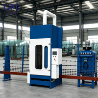 Machine de sablage sans poussière pour le givrage du verre, la gravure de surface décorative