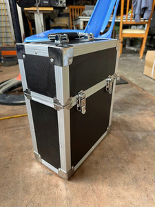 Heavy Duty Aluminum Plywood Case with <b>Rolling</b> Wheels and Custom Foam for Window Hardware Accessory Travel Presentation <b>Box</b> - Product Image 4