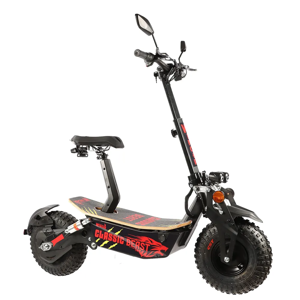 Ala classica bestia 40-60km ad alta velocità scooter elettrico 2000w