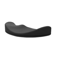 Silikon ergonomik Mouse Pad bilek dinlenme fare Palm dinlenme sol el fare bilek dinlenme pedi