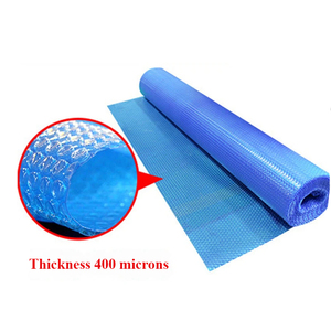 Couverture de <span class=keywords><strong>piscine</strong></span> <span class=keywords><strong>solaire</strong></span> à bulles en LDPE, absorption de chaleur, isolation, épaisseur 400-600 microns pour piscines hors sol - Product Image 4