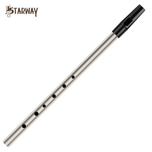 <span class=keywords><strong>Flauta</strong></span> Metálica de 6 Orificios en Clave de Do, <span class=keywords><strong>Flauta</strong></span> Irlandesa, Instrumento Musical, <span class=keywords><strong>Flauta</strong></span> de Aleación de Aluminio - Product Image 1