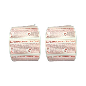 Etiquetas Adhesivas Personalizadas, Resistentes al Agua y Aptas para Alimentos, Papel Térmico para Manipulación de Carne, <span class=keywords><strong>Pollo</strong></span>, Abarrotes, Instrucciones de Promoción - Product Image 1