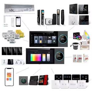 Panneau de commande intelligent à écran tactile IPS de 6 pouces pour l'automatisation des usines en Chine, <span class=keywords><strong>passerelle</strong></span> <span class=keywords><strong>Zigbee</strong></span> pour maison intelligente Tuya, compatible Alexa et Google <span class=keywords><strong>Assistant</strong></span> - Product Image 1