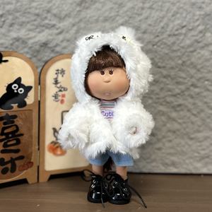 Muñeca Patata Española <span class=keywords><strong>Mia</strong></span>, Nueva y Adorable Muñeca Patata de 24 cm, Regalo Navideño para Niñas, Ropa de Moda para Muñecas - Product Image 5