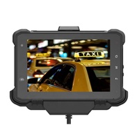 Tablet PC Kendaraan/Taksi Tangguh 7 Inci IP67 2G+16G Quad Core Android dengan GPS/4G/BT Tinggi, NFC, USB, RS232, GPIO, CANBUS, RS485, RS422, ACC