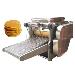 Preço de fábrica Máquina para fazer chapati tortilha de farinha/Equipamento de prensa de tortilha/fabricante elétrico de chapati