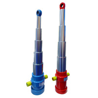 Vente en gros de vérins hydrauliques à manchon multi-étages Changcheng, vérins de levage à simple effet, plusieurs spécifications