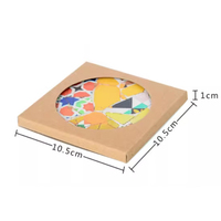 La scatola vuota della busta della cartolina della carta Kraft della finestra aperta del PVC può essere utilizzata per la conservazione della carta o le sciarpe di seta ed altri pacchetti
