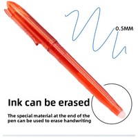 Stylos effaçables colorés créatifs, manchons de stylo, torche à température contrôlée, plastique, vente en gros, pour l'étude