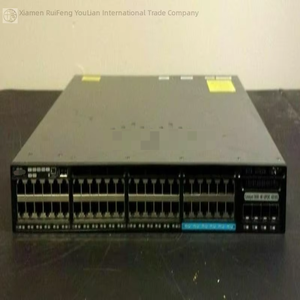 Commutateur LAN Ws-c3650-12x48wbruq-l 48 ports Gbe 4x 10g Uplinks 1x Alimentation Nouveau Original En Stock Automatisation Industrielle - Product Image 1