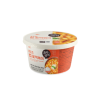 Gâteau de riz instantané saveur fromage, style coréen, qualité supérieure, choix populaire, prêt à cuisiner, grande tasse, alimentation instantanée
