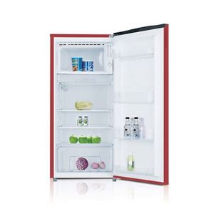 Congélateur vertical à porte pleine de 170 L, fabrication chinoise, réfrigérateur rétro - Product Image 3