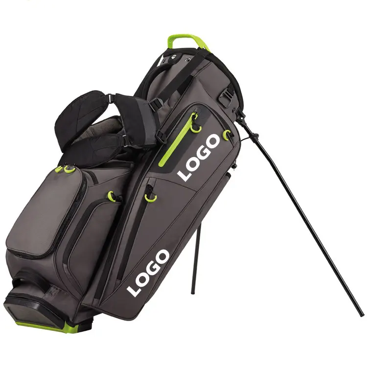 2021 New Style 1OEM or ODM professional golf bag manufacturer Stand Golf Carry bags with comfortable two straps