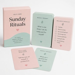 Impression personnalisée de cartes de bien-être pour hôtels et spas, cartes de table OEM avec dorure à chaud pour l'image de marque des complexes de luxe - Product Image 3