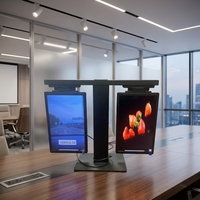 Écran d'affichage numérique extérieur ODM/OEM, indice de protection IP65, écran LCD, option tactile, CMS intégré, affiche numérique/mur vidéo