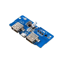 Modules de pilote d'alimentation de Module de suralimentation 18650 3.7V à 5V 2A pour la production de modules de carte principale de banque d'alimentation Mobile