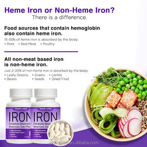 Oem בריאות תוסף ברזל גופרית גופרית תמיכה ייצור תאי הדם האדומים 100% גלולות טבליות - Product Image 4