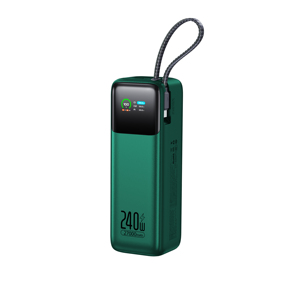 Opaqi 240W พาวเวอร์แบงค์ชาร์จเร็ว 20000mAh พร้อมหน้าจอ LED และปลั๊กในตัว, พอร์ต USB-C และ USB-A แบบคู่ รองรับ PD 3.0 Input/Output - Product Image 5