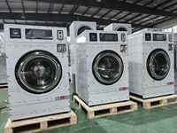 Mesin Cuci Komersial Otomatis Penuh, Tahan Lama, Beroperasi dengan Koin, Efisiensi Tinggi, Peralatan Laundry Industri untuk Laundromat/Bisnis