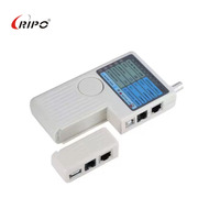 Accessoires électroniques de testeur de câble multifonction BNC/RJ45/RJ11/USB 4-en-1 pour lignes téléphoniques de câble Coaxial à paire torsadée
