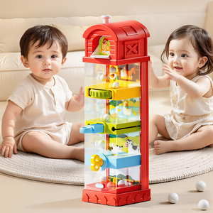 Gioco Educativo Montessori 5-in-1 da Viaggio per Bambini, Gioco di Abilità Motorie con Labirinto e Cascata di Uova, Giocattolo Sensoriale Interattivo - Product Image 4