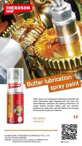 थीयोसन बहुउद्देशीय मक्खन एरोसोल स्प्रे एंटी जंग मक्खन चिकनाई ग्रीस स्प्रे - Product Image 3