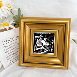 Bán Buôn Giá Rẻ Giá Hiện Đại Thời Trang Tùy Chỉnh Gỗ Thông Khung Ảnh Handmade Vàng Hình Ảnh Khung Trong Các Kích Cỡ A3 5X7 18X24X36 - Product Image 3