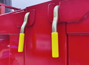 Tự động cơ thể Phụ tùng xe tải mạ kẽm xe tải cơ thể khóa cố định móc công cụ Khung xử lý rãnh móc mạ kẽm xe tải cửa xử lý - Product Image 4