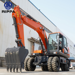 RIPPA Brand Wheeled Digging Machine Large Size Hydraulic Wheel Excavator