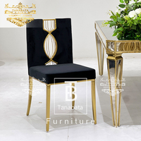 Chaise de réception empilable en acier inoxydable, design moderne et durable, pour hall, fête, banquet, événement - Vente chaude