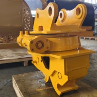 Solution d'attelage rapide multimarques pour les pelles Liugong/SANY SY35U et les chargeuses-pelleteuses avec composants de roulement central
