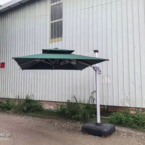 Roma Anti-UV konsol bahçe oturma odası şemsiye 3m yarıçapı avlu süpermarket kullanımı için sürdürülebilir iş için veranda tabanı - Product Image 5